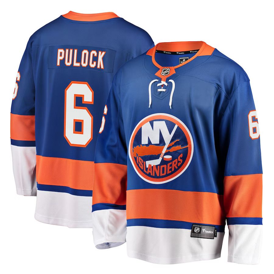 Men New York Islanders #6 Ryan Pulock Fanatics Branded Royal Breakaway Player NHL Jersey
